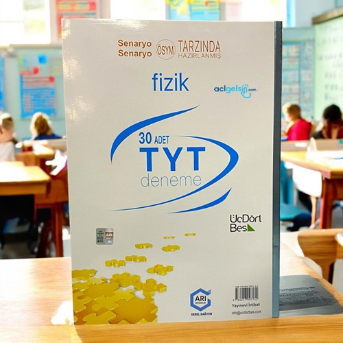 Tyt Fizik 30 Deneme Üçdörtbeş Yayınları