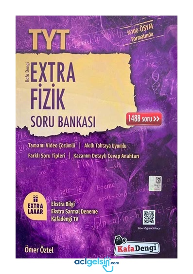 Tyt Fizik Extra Soru Bankası Kafadengi Yayınları
