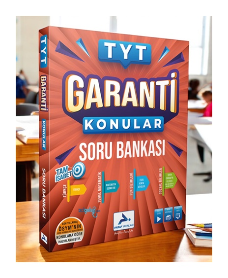 Tyt Garanti Konular Soru Bankası Paraf Yayınları