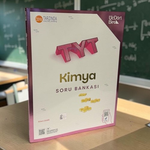 Tyt Kimya Soru Bankası Üç Dört Beş Yayınları