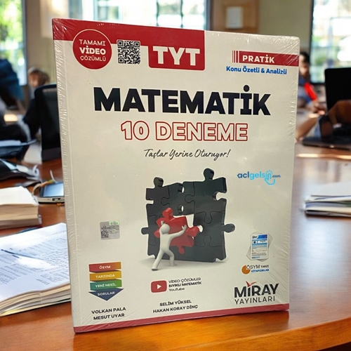 Tyt Matematik 10 Deneme Kitabı Miray Yayınları