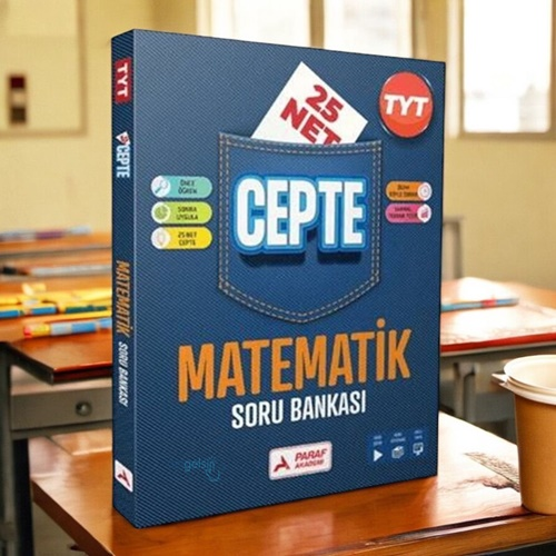 Tyt Matematik 25 Net Cepte Soru Bankası Paraf Yayınları