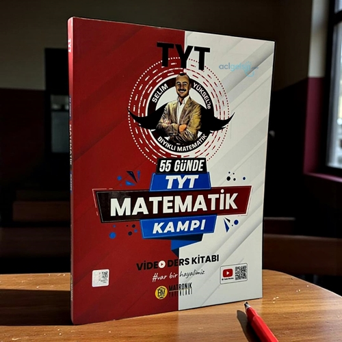 Tyt Matematik Kampı 55 Günde Video Ders Kitabı Paraf Yayınları