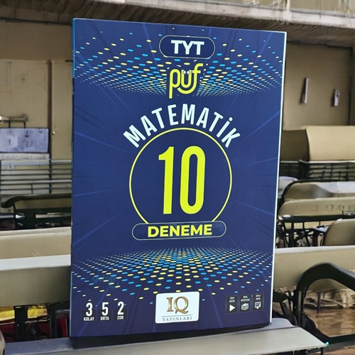 Tyt Matematik Püf 10 Branş Denemesi Iq Yayınları