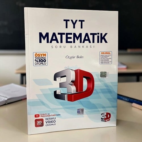 Tyt Matematik Tamamı Video Çözümlü Soru Bankası 3d Yayınları