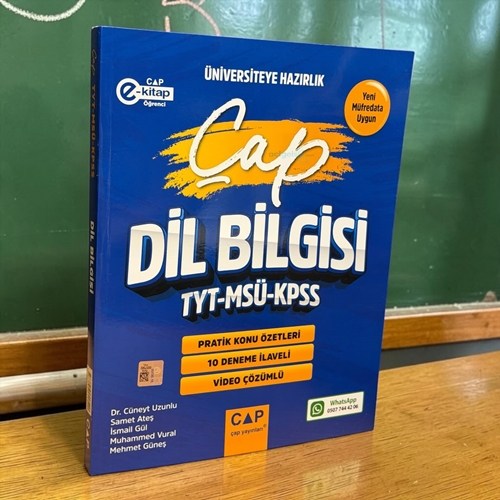 Tyt Msü Kpss Dil Bilgisi Pratik Konu Özetleri Deneme İlaveli Çap Yayınları