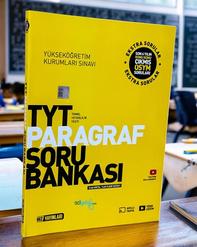 Tyt Paragraf Soru Bankası Hız Yayınları