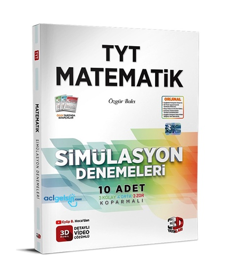 Tyt Simülasyon Matematik Denemeleri 3d Yayınları