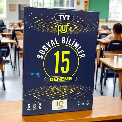 Tyt Sosyal Bilimler Püf 15 Branş Denemesi Iq Yayınları