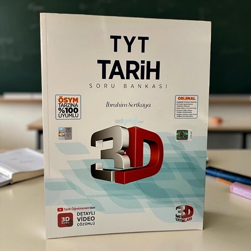 Tyt Tarih Tamamı Video Çözümlü Soru Bankası 3d Yayınları