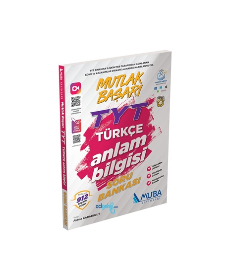 Tyt Türkçe Anlam Bilgisi Soru Bankası Muba Yayınları