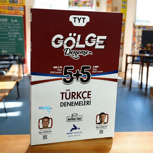 Tyt Türkçe Gölge Deneme Paraf Yayınları
