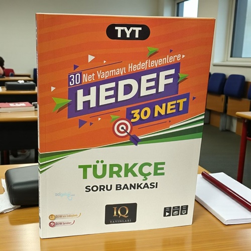Tyt Türkçe Hedef 30 Net Soru Bankası Iq Yayınları