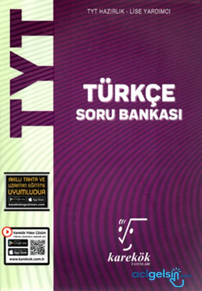 Tyt Türkçe Soru Bankası Karekök Yayınları