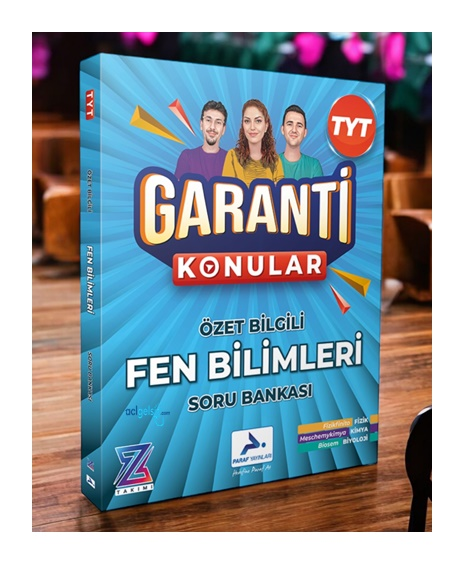 Tyt Z Takımı Fen Bilimleri Garanti Konular Soru Bankası
