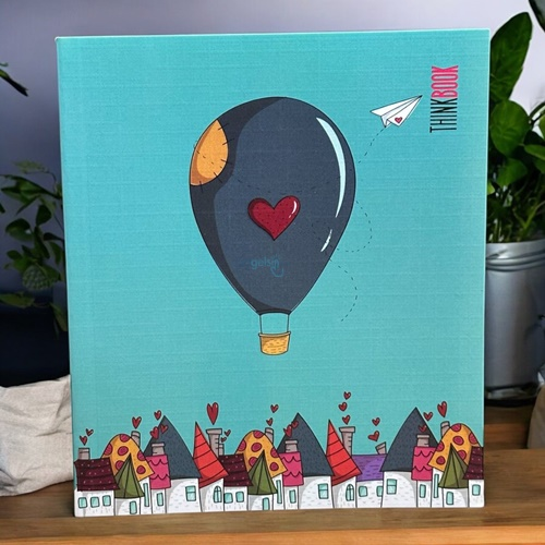 Uçan Balon Minnak Defter Serisi 192 Yp.çizgisiz