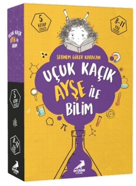 Uçuk Kaçık Ayşe İle Bilim - 5 Kitap Takım