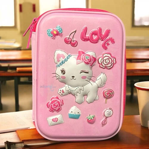 Unıck Color Love Cat Eva Kalem Kutusu