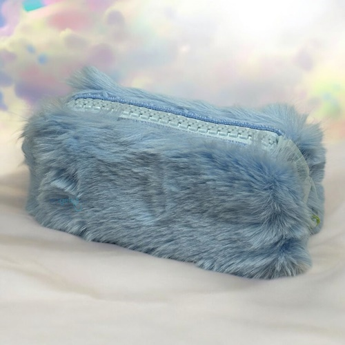 Unicus Big Zip Tavşan Tüyü Peluş Kalem Kutusu