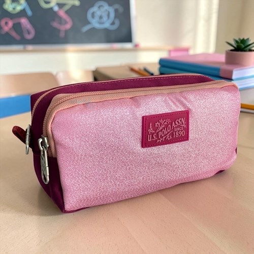 Us Polo Kalem Kutu Pembe Mor Plklk26060