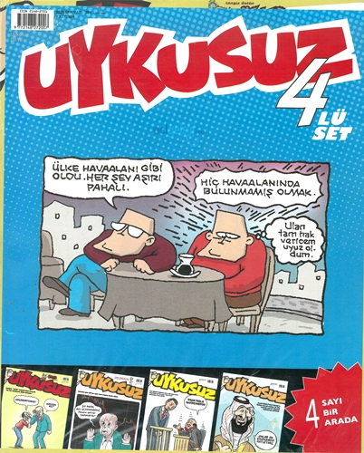 Uykusuz Dergisi 4 Lü Set 2025/04