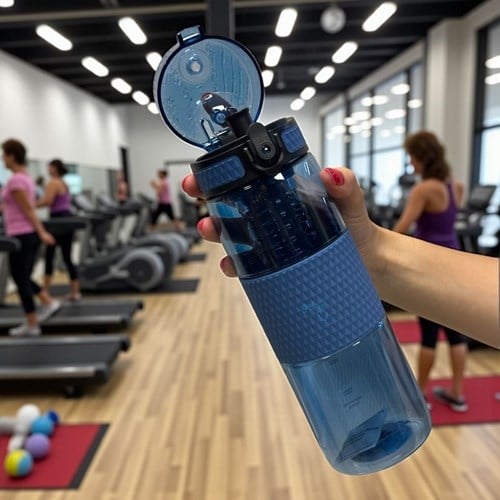 Uzspace Detox Trıtan Matara 700 Ml Mavi 5061
