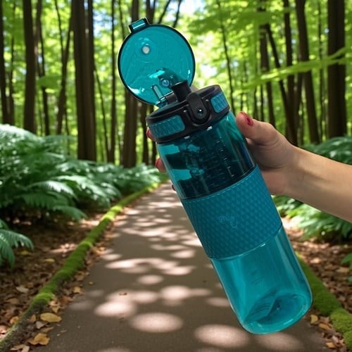 Uzspace Detox Trıtan Matara 700 Ml Turkuaz 5061