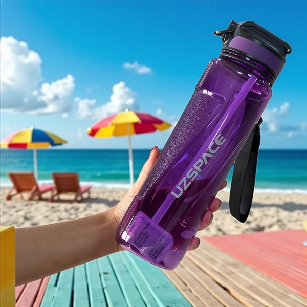 Uzspace Pipeti Trıtan Matara 1000 Ml. Mor 6057