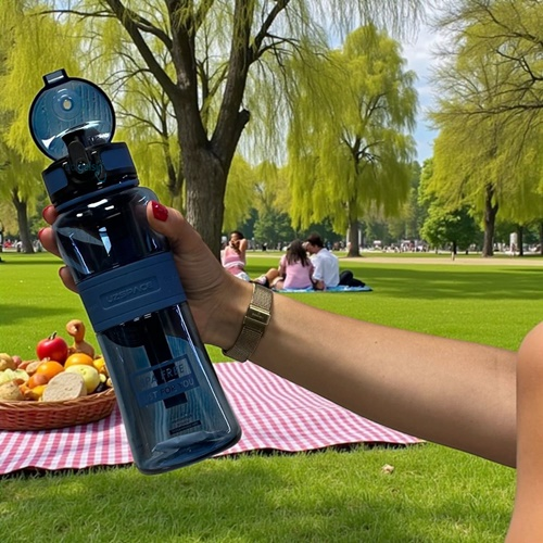 Uzspace Trıtan Matara 550 Ml Mavi 5026