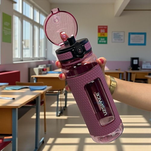 Uzspace Trıtan Matara 800 Ml Koyu Pembe 5045