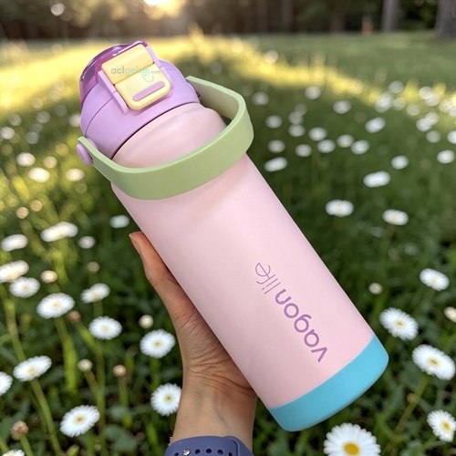Vagonlife 750 Ml Çelik Termos Açık Pembe
