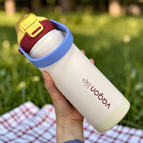 Vagonlife 750 Ml Çelik Termos Krem