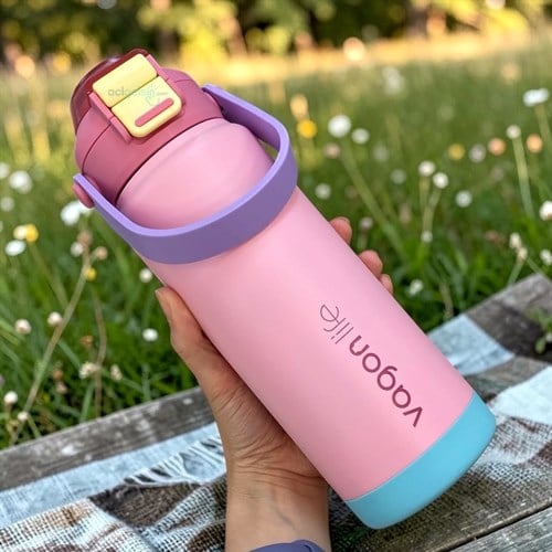 Vagonlife 750 Ml Çelik Termos Pembe