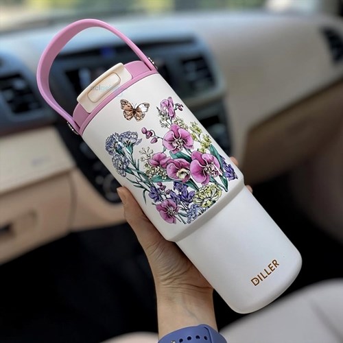 Vagonlife 900 Ml Pipetli Çelik Termos Paslanmaz Sızdırmaz