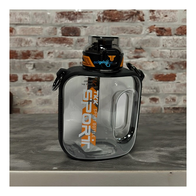 Vagonlife Sporcu Matarası 1000 Ml. Siyah