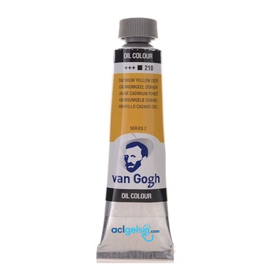 Van Gogh Yağlı Boya 40ml 210 Cadmium Yellow Deep