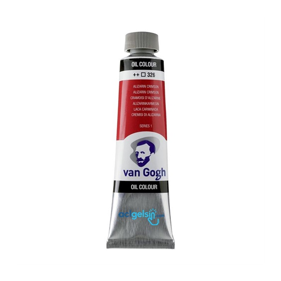 Van Gogh Yağlı Boya 40ml 326 Alizarin Crimson
