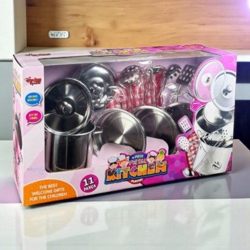 Vardem 11 Parça Çelik Tencere Tava Seti