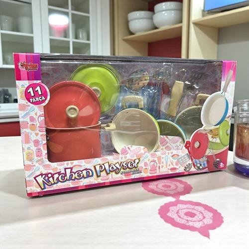 Vardem 11 Parça Renkli Emaye Tencere Seti