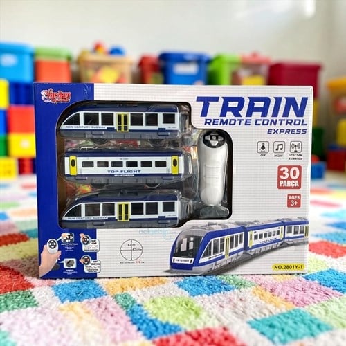 Vardem Kumandalı 30 Parça Işıklı Sesli Tren Seti