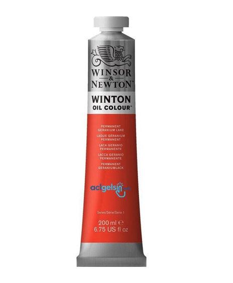 Winsor & Newton Winton 200 Ml Yağlı Boya No:22 Permanent Geranium Lake