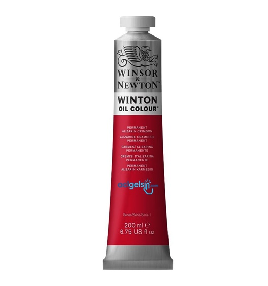 Winsor & Newton Winton 200 Ml Yağlı Boya No:1 Permanent Alizarin Crimson