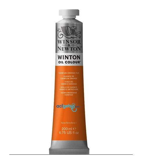 Winsor & Newton Winton 200 Ml Yağlı Boya No:4 Cadmium Orange Hue