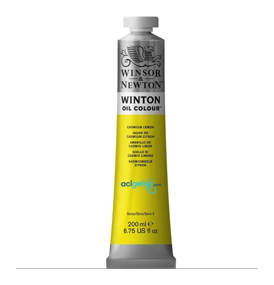 Winsor & Newton Winton 200 Ml Yağlı Boya No:7 Cadmium Lemon Hue
