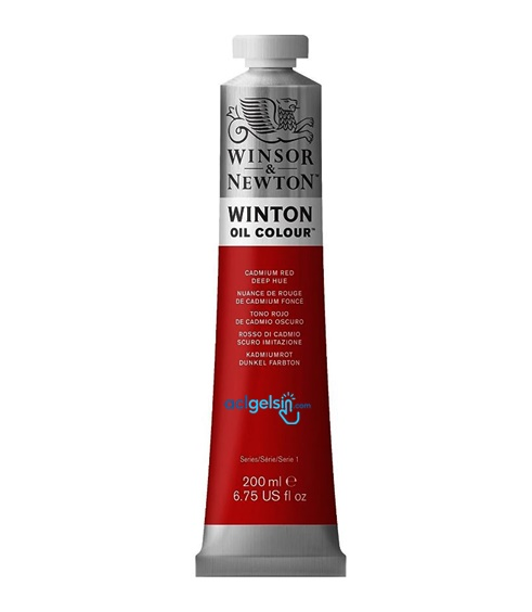 Winsor & Newton Winton 200 Ml Yağlı Boya No:6 Cadmium Red Deep Hue