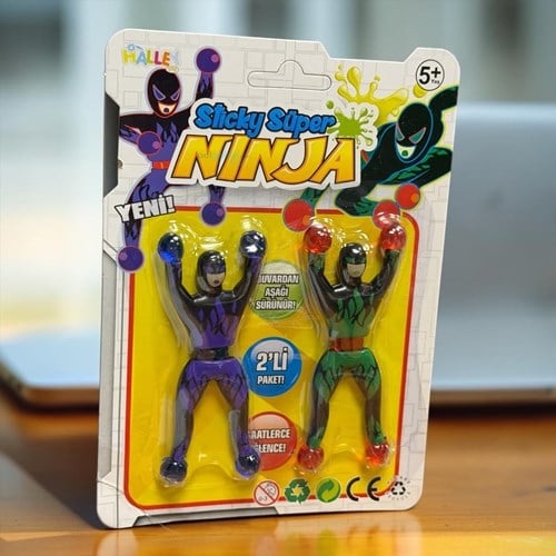 Yapışkan Ninjalar İkili Set