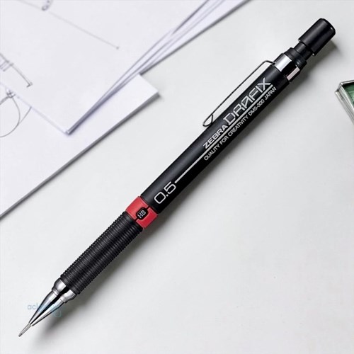 Zebra Drafix Versatil Kalem 05 Mm Siyah Dm5