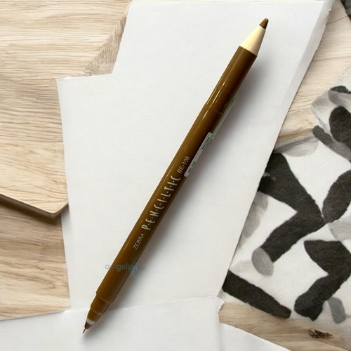 Zebra Pencıltıc İğne Uçlu Kalem Kahverengi