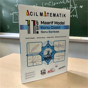 11. Sınıf Acil Matematik Maarif Model Konu Özetli Soru Bankası Acil Yayınları