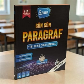 5.sınıf Gün Gün Paragraf Yeni Nesil Soru Bankası Strateji Yayınları